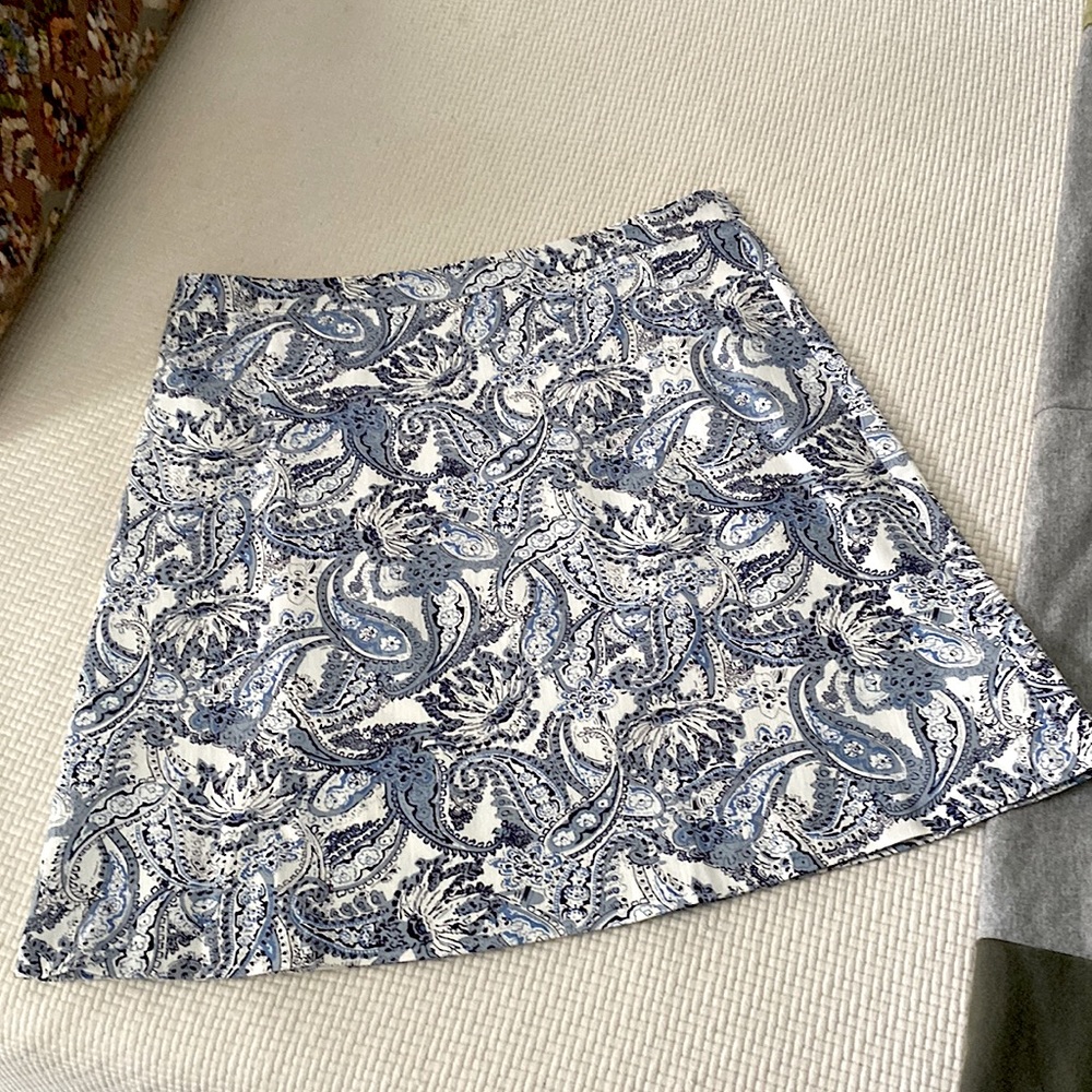 Margaret M paisley skirt